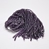 Imitate Austrian Crystal Bicone Glass Beads Strands GLAA-F029-5x5mm-04-3