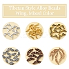 Tibetan Style Alloy Beads TIBEB-FS0001-17-2