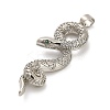 Brass Micro Pave Cubic Zirconia Pendants KK-S503-03P-02-2