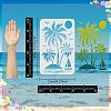 Large Plastic Reusable Drawing Painting Stencils Templates DIY-WH0202-232-2
