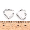 304 Stainless Steel Pendant Cabochon Settings STAS-T067-02P-3