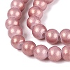 Baking Paint Glass Pearl Beads Strands LS-DGLA-ZX001-05B-06-3
