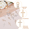SUPERFINDINGS 48Pcs 3 Colors Alloy Rhinestone Pendants FIND-FH0007-72-4