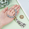 Imitation Leather Tassel Pendant Decorations AJEW-WH20011-20B-3