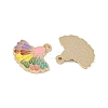 Rack Plating Alloy Enamel Pendants FIND-I038-07A-2