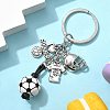 Alloy & Wood Keychain KEYC-JKC01187-03-2