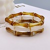 Acrylic Bamboo Joint Beaded Bracelets for Women FS-WG26A21-28-1