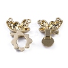 Alloy Snap Lock Clasps FIND-WH0048-67C-3