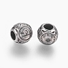 12 Constellations 316 Surgical Stainless Steel European Beads STAS-P212-18AS-2