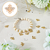 60Pcs Alloy Crystal Rhinestone Connector Charms ALRI-DC0001-01-6