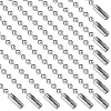 24Pcs 304 Stainless Steel Ball Chain Necklace Making NJEW-BBC0001-10A-1