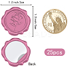 25Pcs Adhesive Wax Seal Stickers DIY-CP0009-11B-12-2