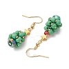 GLass Dangle Earrings EJEW-TA00440-02-4