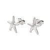 304 Stainless Steel Stud Earrings LS-EJEW-F398-03P-2