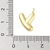 Rack Plating Brass Balloon Letter Pendants KK-C050-01G-Y-3
