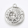 Tibetan Style Alloy Pendants LS-X-TIBE-T010-06AS-RS-2