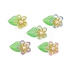 5Pcs Acrylic Pendants PALLOY-JF02962-1