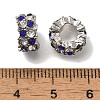 Rack Plating Alloy European Beads FIND-H005-04P-2