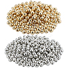 400Pcs 2 Colors CCB Plastic Beads CCB-PA0001-15-7