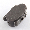 Dyed Buddha Head Synthetical Coral Beads CORA-R011-15-3