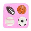 Sport Balls Food Grade Silicone Molds DIY-I041-01-4