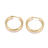 Ion Plating(IP) 304 Stainless Steel Huggie Hoop Earrings EJEW-G272-01-20mm-G-1