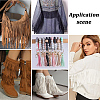 1Pc Suede Fabric Tassels Ribbon OCOR-GF0005-60A-04-5