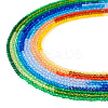  10 Strands 10 Colors Transparent Glass Beads Strands GLAA-TA0001-77-4