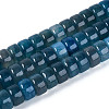 Dyed Natural Agate Beads Strands G-T143-17N-4