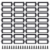 40Pcs Iron Label Frame FIND-MA0001-20EB-1