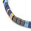 Vintage Ethnic Style Adjustable Glass Tila Beaded Handmade Slider Bracelets for Women ZN9527-4-2