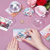 24Pcs Transparent PVC Display Dome FIND-OC0013-55-3