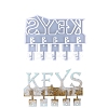 Key Holder DIY Silicone Hanging Molds LS-SIMO-D004-03B-1