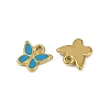 304 Stainless Steel Enamel Charms STAS-Z140-17G-2