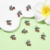 SHEGRACE Brass & Cubic Zirconia Charms XGRQ1R061-360P-4