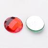 Imitation Taiwan Acrylic Rhinestone Flat Back Cabochons GACR-D002-20mm-M-2