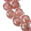 Natural Strawberry Quartz Beads Strands G-D105-A11-4