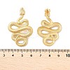 304 Stainless Steel Stud Earrings for Women EJEW-B121-01G-01-5