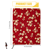 Sakura Pattern Cloth Book Covers AJEW-WH0413-51B-2