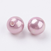 Shell Pearl Half Drilled Beads BSHE-G016-8mm-02-2