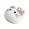 Printed Opaque Resin Pendants RE-CBA08CD-02E-2