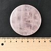 7Pcs 2 Styles Chakra Natural Rose Quartz Base Seven Star Group Display Decorations DJEW-K031-01A-02-3