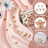 Craftdady 50Pcs 5 Styles Resin Imitation Pearl Pendants FIND-CD0001-32-4