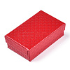 Rhombus Textured Cardboard Jewelry Boxes CBOX-T006-02D-3