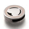 304 Stainless Steel Slide Charms STAS-P270-05P-02-3