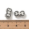 Tibetan Style Alloy Beads PALLOY-P302-11A-AS-3