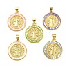 Brass Charms KK-B059-50G-01-1