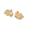 304 Stainless Steel Rhinestone Pendants STAS-Z122-49G-2