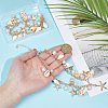 2Pcs Summer Beach Natural Shell & Resin Imitation Pearl Waist Chains AJEW-UN0002-13-4