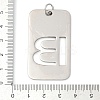 304 Stainless Steel Pendants STAS-M115-01P-B-3